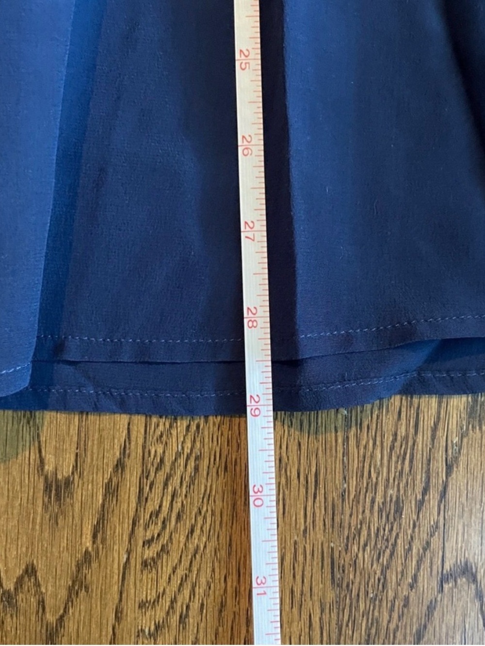 NWT - Johnny Was Navy Alesa Tiered Silk Tunic - Sz Medium - Picture 7 of 11